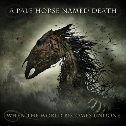 A Pale Horse Named Death-"When The World Becomes Undone" Limited Double LP+CD Box Set, Comes with a Beanie, Patch, Sticker and Guitar Pick.