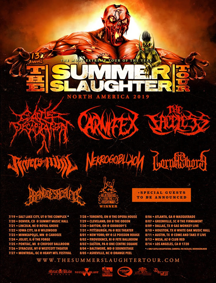 Heavy-Vinyl Presents: Summer Slaughter Tour Live Coverage