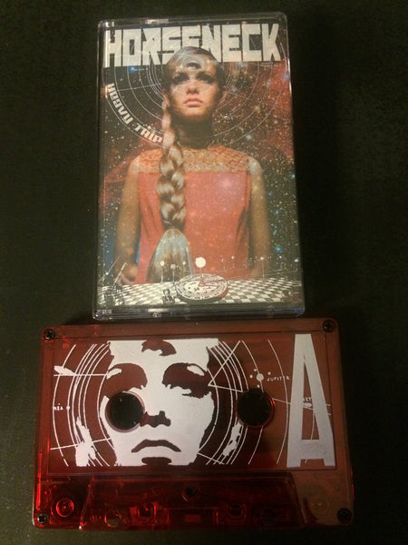 Horseneck-"Heavy Trip" Red Cassette, Limited to 100, Includes a Download Card