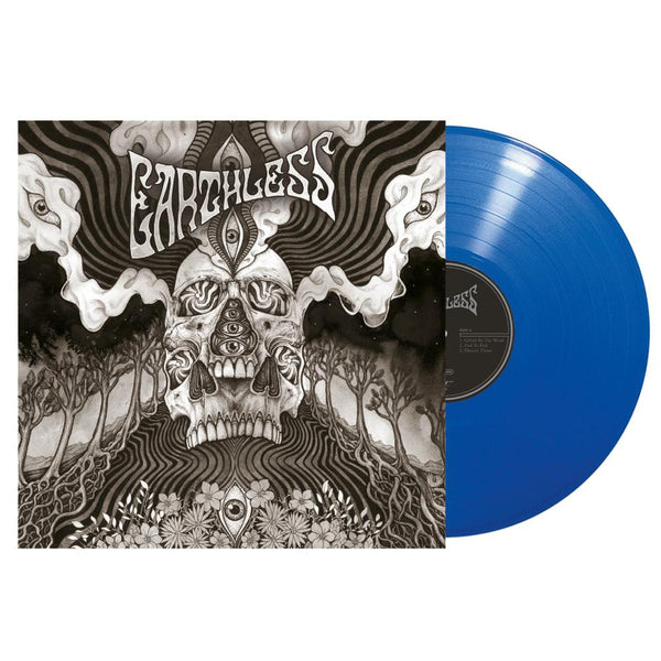 Earthless-"Black Heaven" Multi-Colored Splatter, Single Splatter Vinyl or Blue Vinyl.