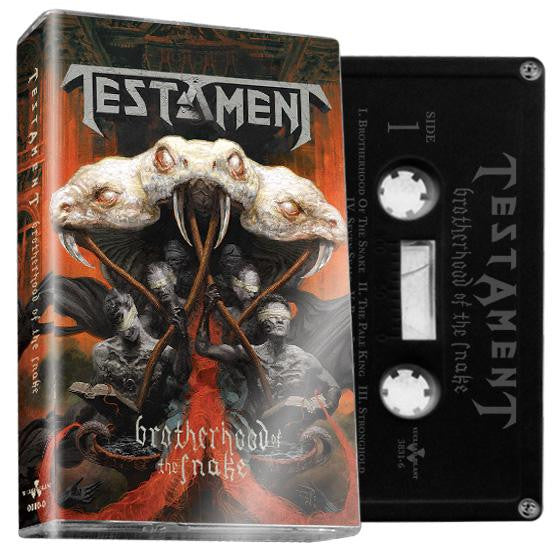 Testament - "Brotherhood of the Snake" Limited edition black cassette
