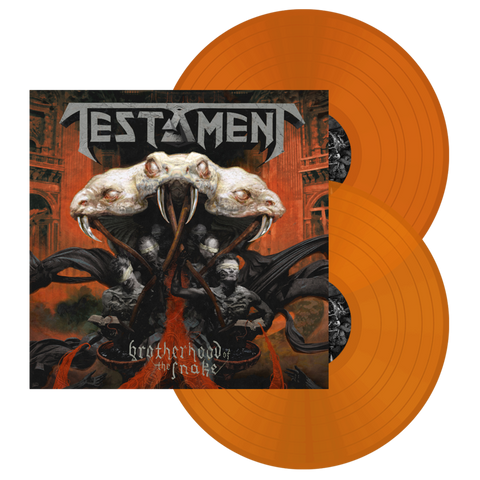 Testament - "Brotherhood of the Snake" Orange Vinyl