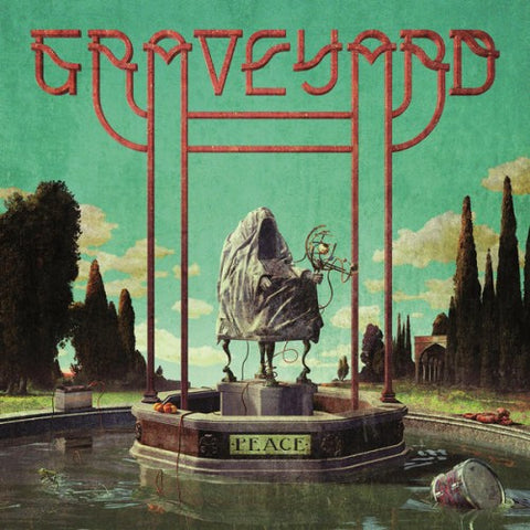 Graveyard-"Peace" Limited Yellow w/ Black Splatter (Indie Retail Exclusive), Red w/ White Splatter, or Red Cassette.
