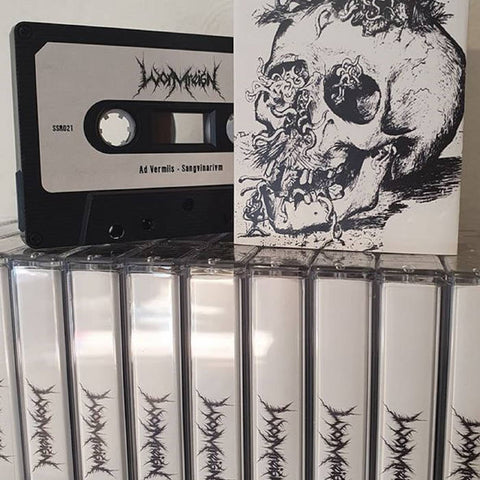 Wormreign-"Wormreign" Limited Edition Black Cassette, Limited to 50, Hand Numbered