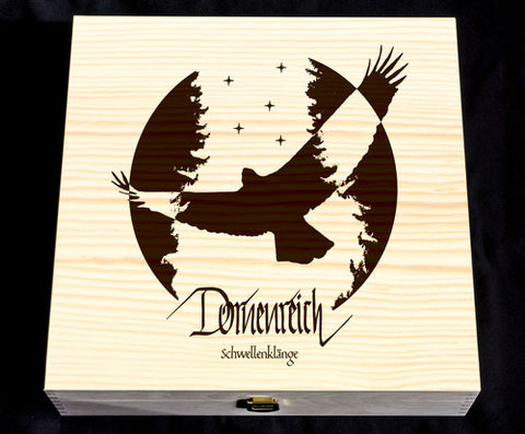 Dornenreich- "Schwellenklange" 12 LP + Book Box Set, first time on vinyl, in a Wooden Spruce Box, limited to 500 worldwide