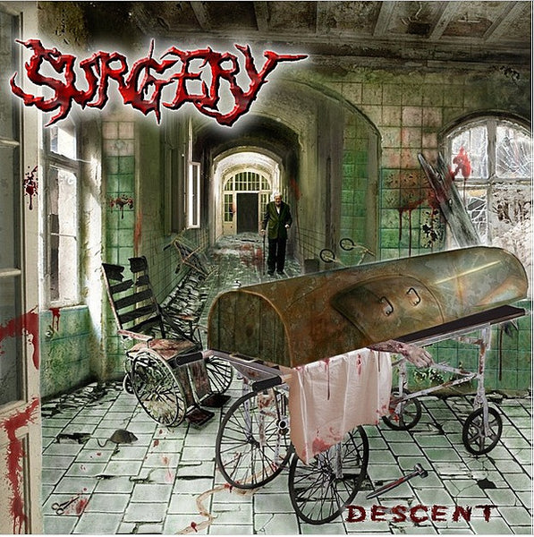 Surgery-"Descent/Pulled By The Rope" Green Cassette, Limited to 50 Worldwide, Hand Numbered