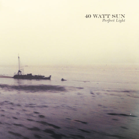 40 Watt Sun-"A Perfect Light" Triple LP Yellow Vinyl, Limited to 500.