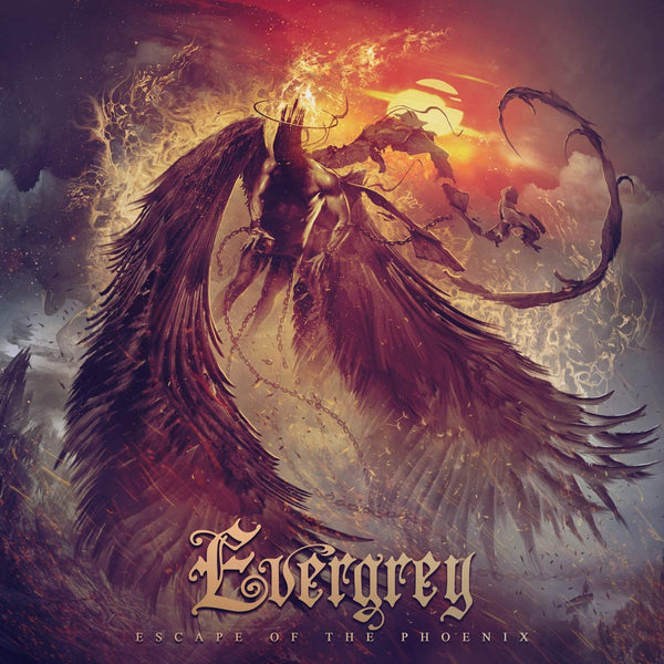 Evergrey-"Escape of the Phoenix" Blue/Clear, Clear, Picture Disc, Red/Clear, or Triple LP with art book