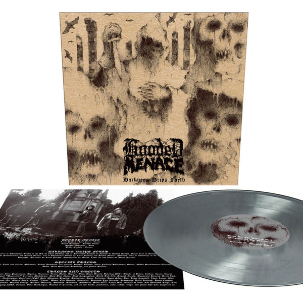 Hooded Menace-"Darkness Drips Forth" Limited Edition Silver Vinyl