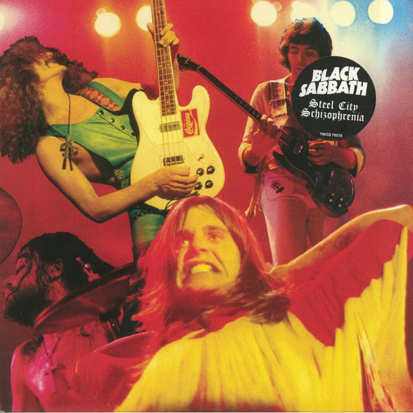 Black Sabbath-"Steel City Schizophrenia: The Lost King Biscuit Flower Hour Reels" Fan Club Black Vinyl
