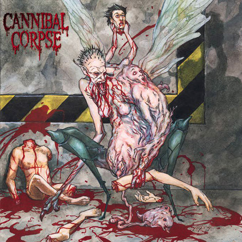 Cannibal Corpse-"Bloodthirst" Reissue on Red and Black Marble Vinyl.