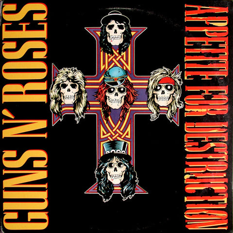 Random Pick! Guns N Roses-"Appetite For Destruction" 30th Anniversary, 180 Gram Double LP