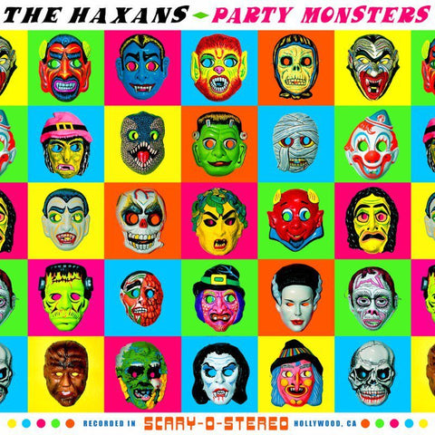 Random Pick! The Haxans-"Party Monsters". Blue or Green Vinyl, Hand Numbered Limited Edition of 200. Comes With a Download Code.