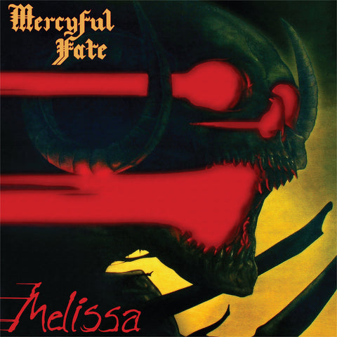 Mercyful Fate-"Melissa" Reissue on Yellow with Red Flare Vinyl