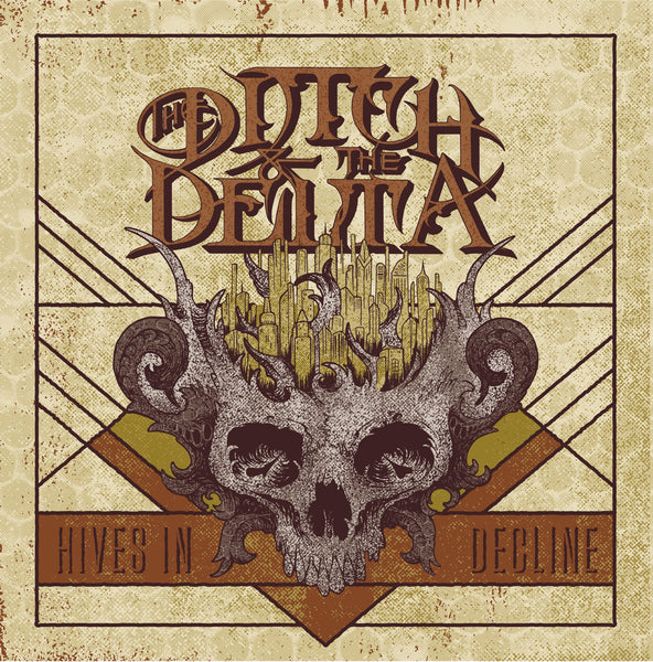 The Ditch and The Delta-"Hives in Decline" 12" Clear Vinyl, Limited to 100 Worldwide w/ Download Card