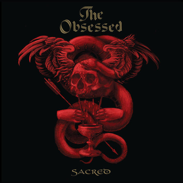 Obsessed "Sacred" Limited Deluxe Edition of Only 750 12" Blood Red Vinyl w/ Gold Splatter