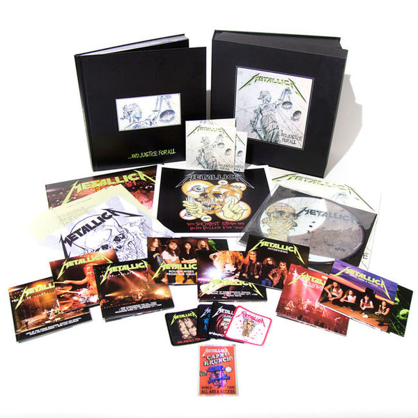 Metallica-"...And Justice For All" Six 180 Gram LP, 11 CD, 4 DVD Deluxe Box Set or Cassette