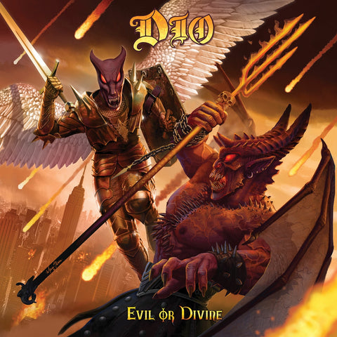 Dio-"Evil or Divine: Live in New York City" 180 Gram, lenticular 3D album-sized art card, gatefold, limited.