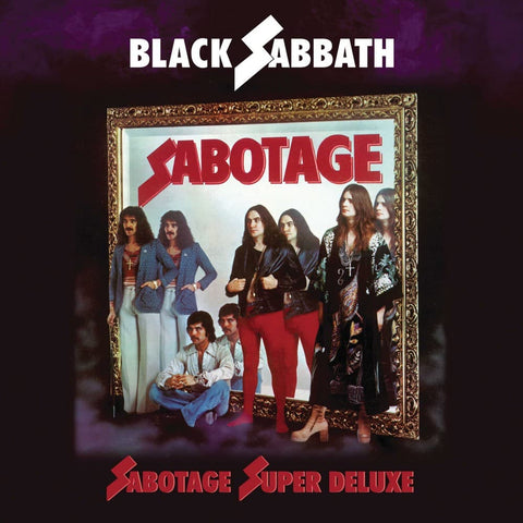 Black Sabbath-"Sabotage" 4 LP+7'', Super Deluxe Edition, replica concert book & Sabotage 1975 tour color poster