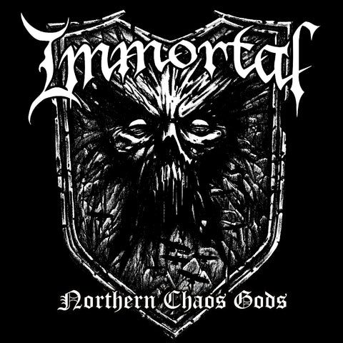 Immortal-"Northern Chaos Gods" Limited Clear Black and White Splatter Vinyl
