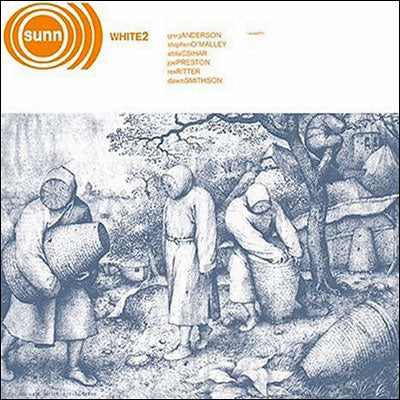 Sunn O)))-"White 2" 20th Anniversary Silver or Black Vinyl
