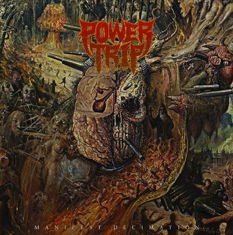 Power Trip-"Manifest Decimation" Purple or Yellow Vinyl, Special Riley Gale Foundation Edition
