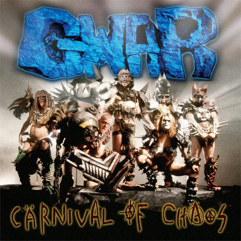 Pre-Order! GWAR-"Carnival of Chaos" Double LP Brown Eyed Girl Vinyl, Limited to 1000