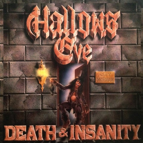 Hallows Eve-"Death and Insanity" Splay of Death' White/Black Marble Vinyl