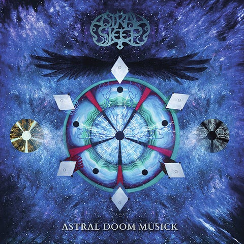 Astral Sleep-“Astral Doom Musick” 180 Gram Black Vinyl with Gatefold Sleeve That Doubles As A Boardgame